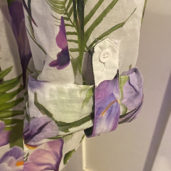 Petite Alice + Olivia Button Down Top Size Small - Picture 3 of 7